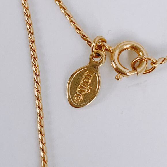 Vintage Avon Glowing Bells Christmas Necklace Signed Festive Holiday Jewelry - Picture 9 of 11